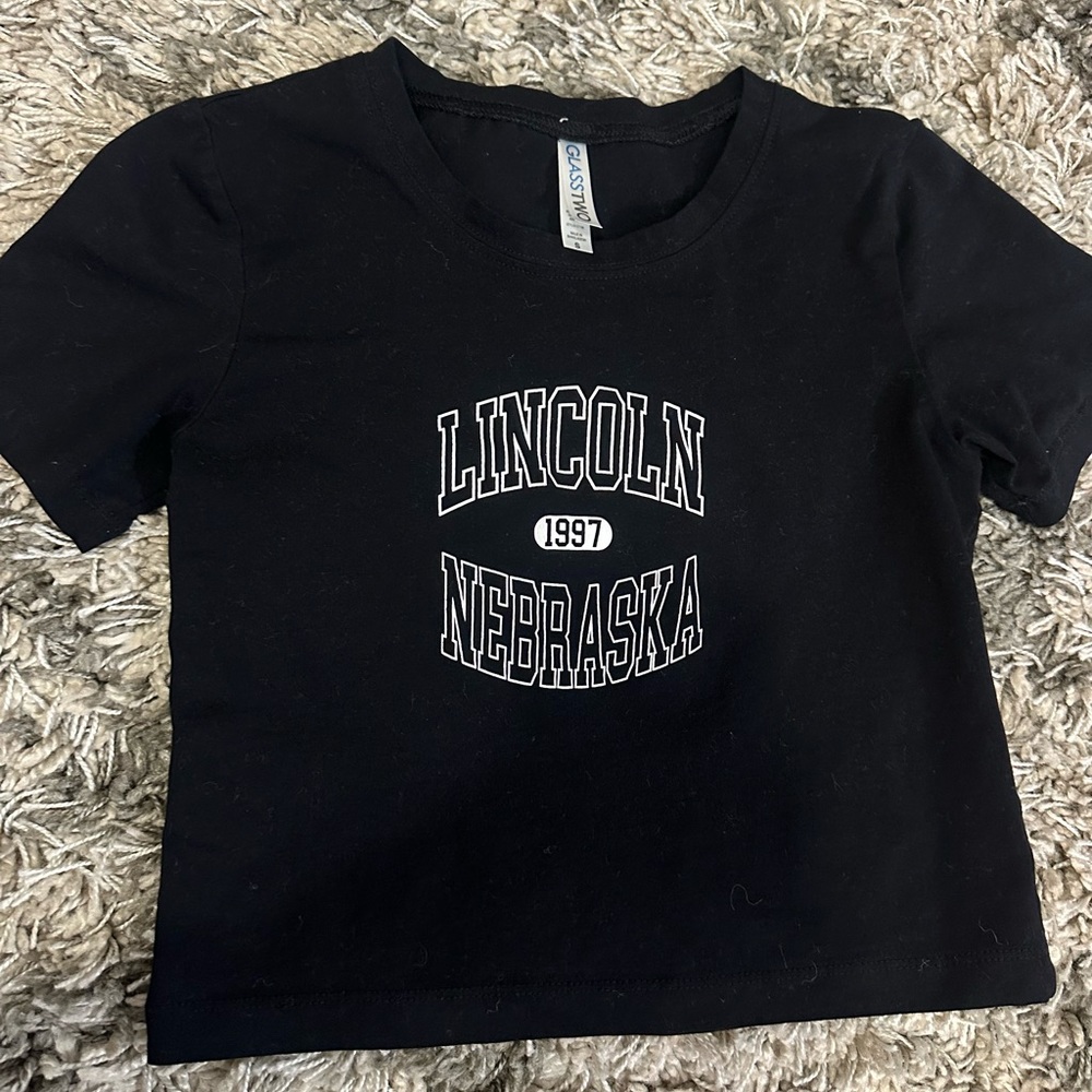 Nebraska crop top